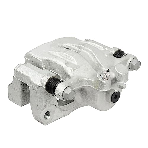 Image of Detroit Axle - Rear Right Brake Caliper w /Bracket Replacement for 2007 2008 2009 2010 2011 2012 2013 2014 2015 Mazda CX-9