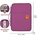 mygreen Multi-functional A4 Document Bags Portfolio Organizer-Waterproof Travel Pouch Zippered Case for Ipads, Notebooks, Documents (Purple)