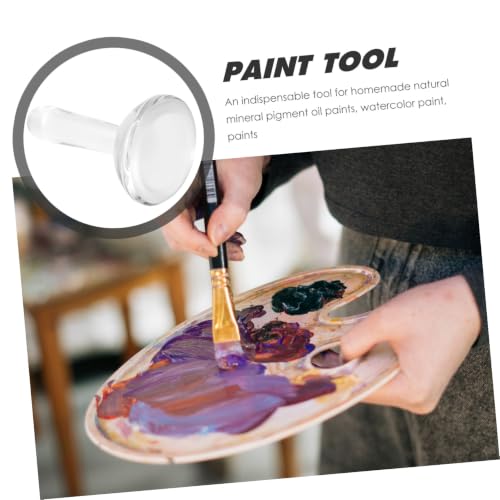 Pilón manual de vidrio para pintura multifuncional miniatura 3