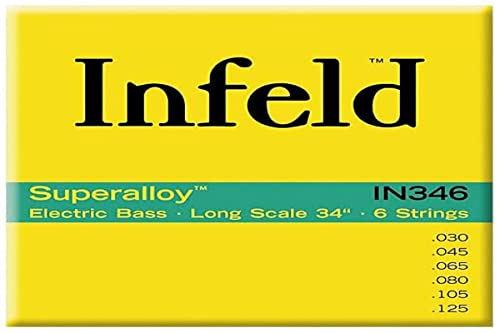 Thomastik-Infeld IN346 long scale 34" 30-125 6弦 エレキベース弦