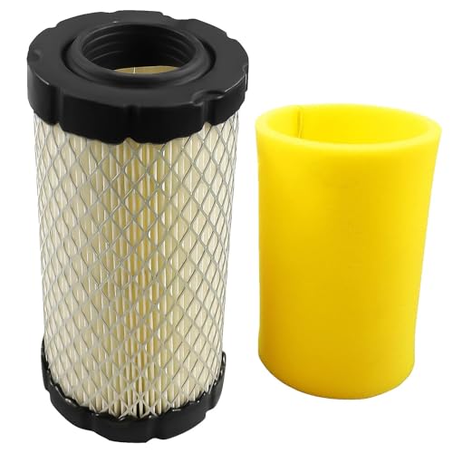 Kabing 793569 793685 Air Filter for B&S John Deere E110 LA125 GY21055 MIU11511 Craftsman YT(S)3000 Husqvarna 591334 18hp-21hp Engine Lawn Mower Tractor Filter