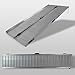 Produktbild Rollstuhlrampe klappbar 176 cm Traglast 272 kg Alu grau geriffelt Auffahrrampe