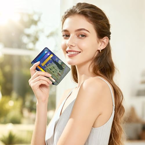 Image of Tipmile Womens Credit Card Holder Wallet, Small Slim RFID Blocking Sleeve
