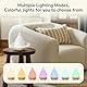 SoulOrigin Ätherisches Öl Diffusor, automatischer Wassermangelschutz Home Aromatherapie Diffusor, 8-Farben Licht und Ultra leiser Betrieb, tragbarer Home Aromatherapie Luftbefeuchter helle Farbe