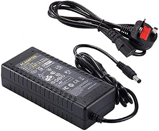 48V 2A Power Supply, COLM AC100-240V to DC48V 48 Volt 2 Amp 72W Adapter Switching Transformers for PoE Switch or PoE Injector with UK Power Cord