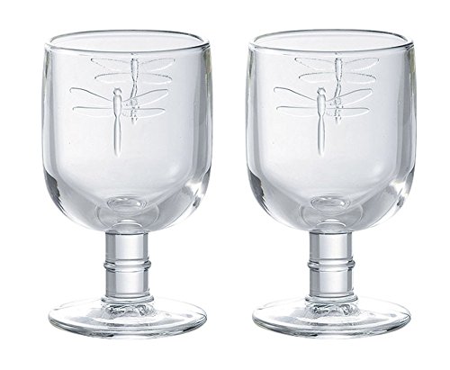 La Rochere Libellules Dragonfly Large Wine Water Glass, 280ml, Set of 2
