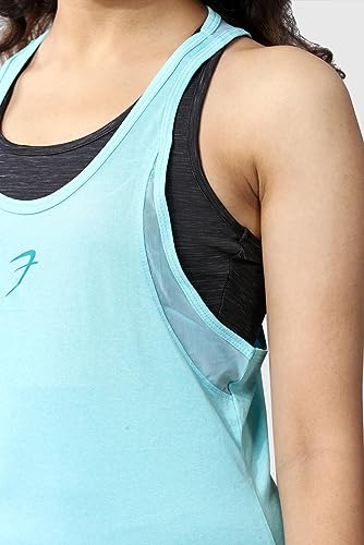 Image of Bold Melange Women's Comfort Fit Activewear Sports and Gym Tank Top