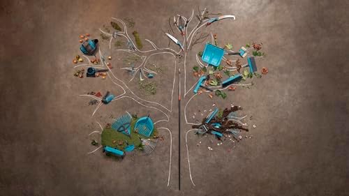 Bild 4 - Gardena combisystem-Rasenlüfter: Manueller Vertikutierer mit 35 cm Arbeitsbreite, ideales Gartenzubehör zum Entfernen von Moos und Filz im Rasen, passend zu Allen combisystem-Stielen (3391-20)