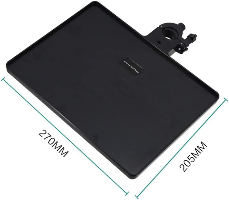 Sound Card Holder Tray for Live Broadcasts Microphone Stand Clamp Plastic Shelf for Streaming and Recording Compatible Mic Stands