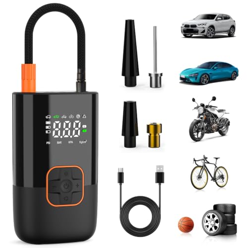 SFGSUP Pompe à Air Électrique sans Fil, Pompe à Pneus Électrique Portable