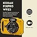 Kodak PIXPRO WPZ2 Rugged Waterproof 16MP Digital Camera with 4X Optical Zoom with Koah Nostrand Gadget Bag with Accessory Kit, 32GB UHS-I microSDHC, and Floating Strap Bundle (4 Items)