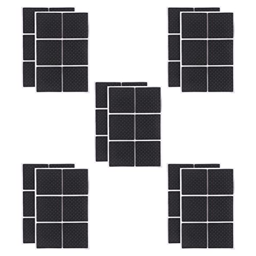 Uonlytech Almohadillas para Muebles 5 Paquetes 12/u Autoadhesivas Antideslizantes para Sillas Mesas Silenciosas