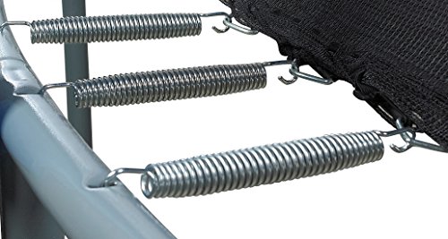 Upper Bounce 7-Inch Trampoline Springs, Heavy-Duty Galvanized 7/8-Inch Coil(Set of 15)