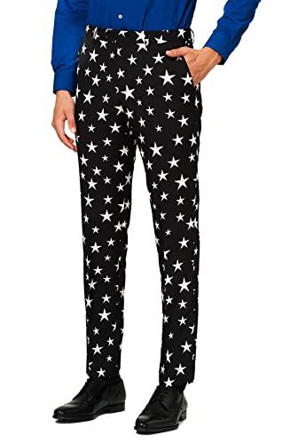 OppoSuits Men's Party Funny Crazy Prom Suit Costume - Jacket, Pants and Tie4