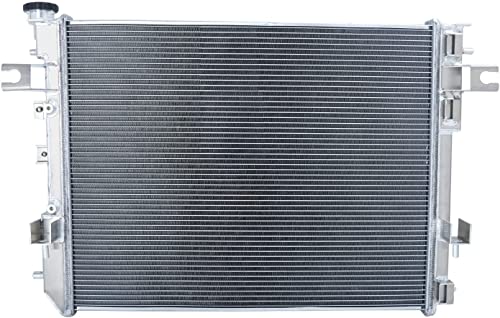 COOLINGBEST CU13129 Aluminum Radiator for 2009-2018 Dodge Ram 1500 Ram 2500 3500 3.7 4.7 5.7, 1 Row Radiators 2010 2011 2012 2013 2014 2015 2016 2017 09 10 11 12 13 14 15 16 17 18 by COOLINGBEST - Image 2