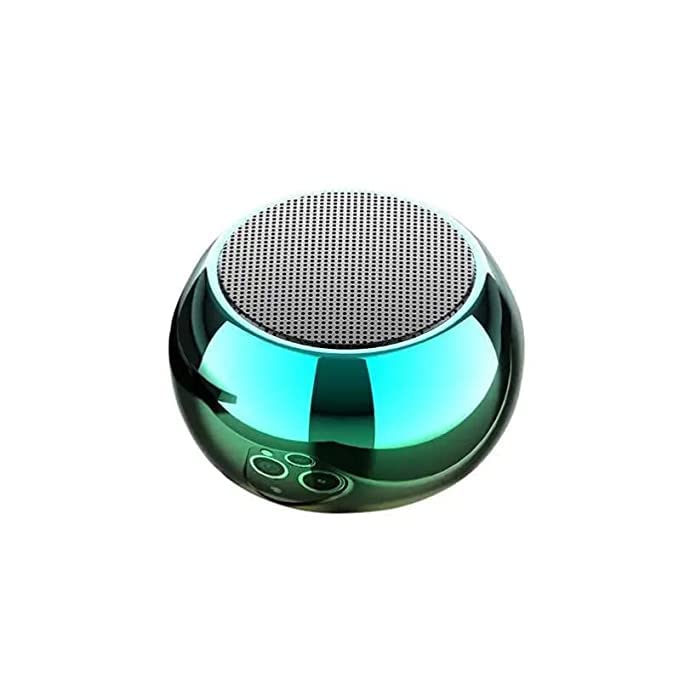 Wireless Portable Mini 3D Smart Round Metal Bluetooth Speaker ...