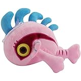  Pxjdh Muñeco de Peluche World of Warcraft con Ventosa Muñeco Warcraft Murloc Juguete para niños Regalo 20 cm Rosa, Regalo de cumpleaños Festivo