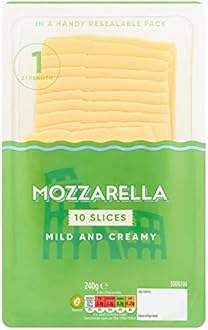 Morrisons Mozzarella Mild and Creamy 10 Slices 240g