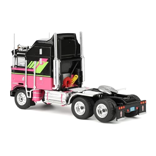 1973 359 Truck Tractor Negro y Verde Lima 1:64 IXO miniatura 4