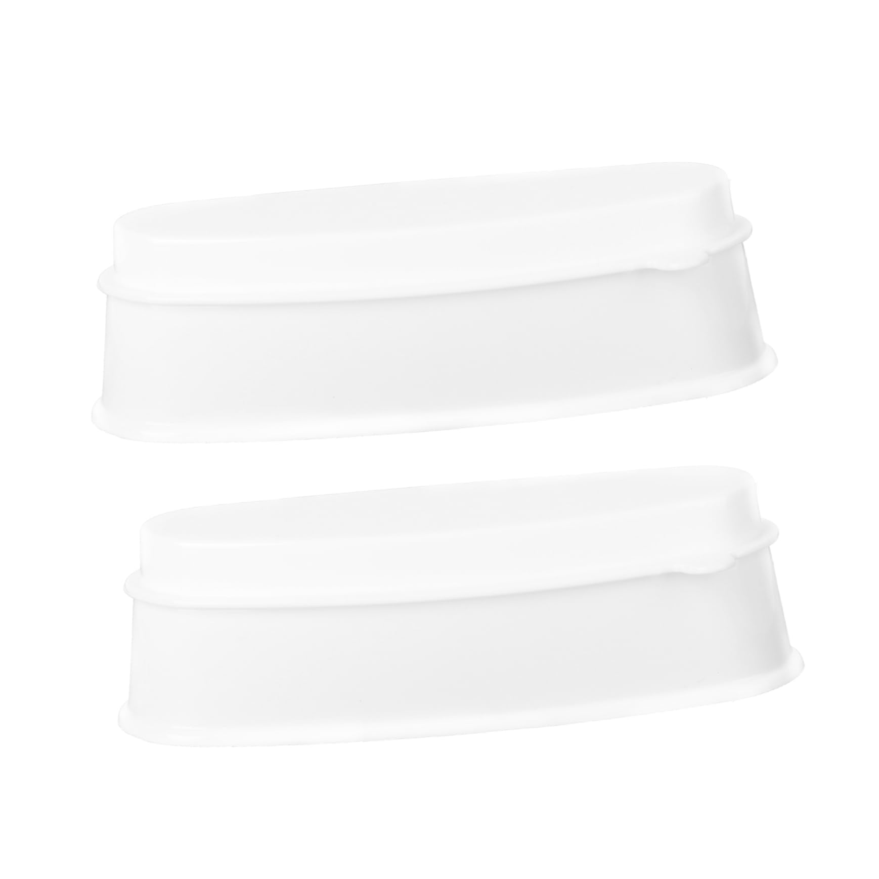 minkissy 2piezas Uñas Francesas Caja Polvos Herramienta Decoración Fácil Manicura Profesional