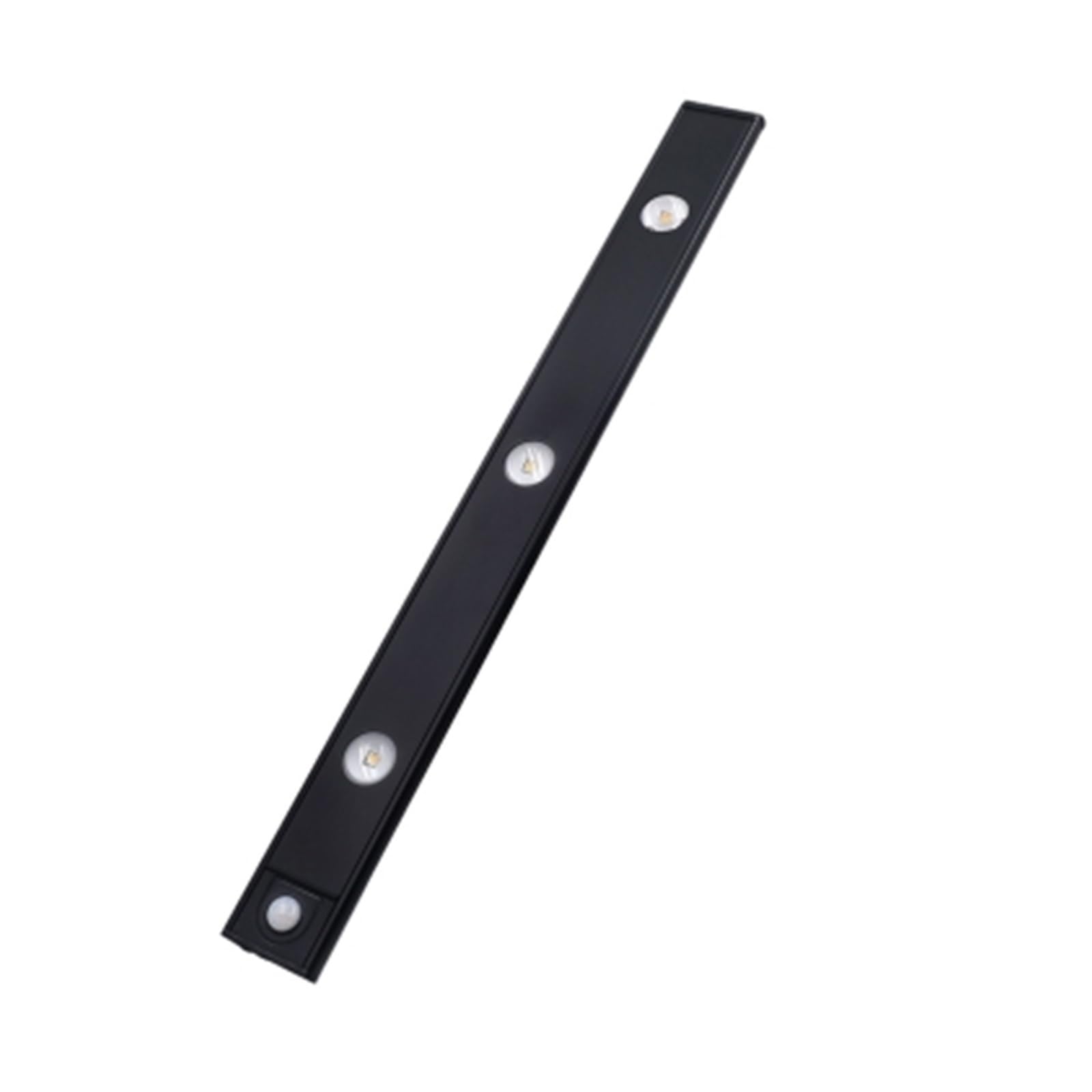 Luces Bajo Armario Luz LED Ultrafina For Armario, Iluminación Nocturna, Sensor De Movimiento PIR, Inalámbrica, Recargable Por USB, For Cocina, Dormitorio, Interior, 55cm(Black,110cm-2PCS)