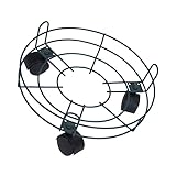 Plateau pour pots de fleurs avec roulettes : fabriqué en durable et durable