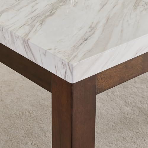 Image of Home Centre | Harmony | Solid Wood | 8 Seater Tables | White | 1 Year Warranty