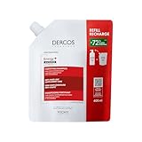 Vichy Dercos Energy+ Fortifying Hair Shampoo With Niacinamide & Vitamin E to Protect, Fortify, Thicken, and Strengthen Hair. Reduce Frizz and Hair Breakage. Recommended by Dermatologists, Refill 400mL