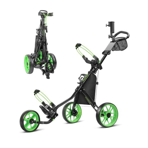 Lightweight 3 Wheel Golf Push Cart