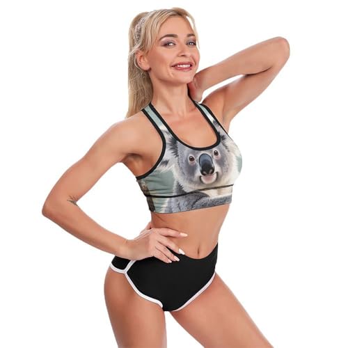 Womens Summer Racerback Yoga Bras Tank Tops Activewear4