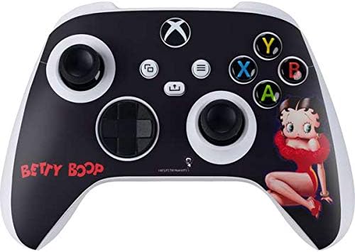 Skinit Decal Gaming Skin Compatible with Xbox Series S Controller - Officially Licensed Betty Boop Red Dress Design