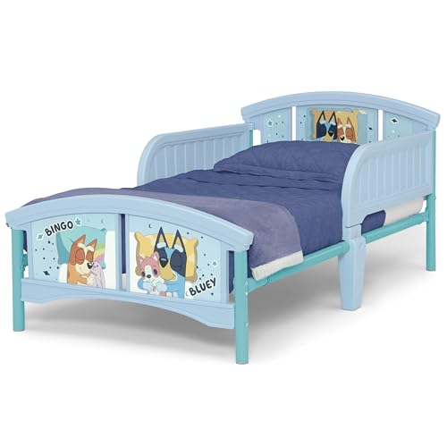 Image of Delta Children Plastic Toddler Bed, Bluey