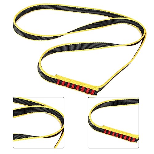 16mm Flat Webbing Climbing Sling | 22KN Strength Nylon Runner for Mountaineering/Rock Climbing/Rescue | Lightweight & Robust Security Strap2