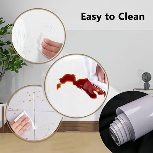 Image of WALLFLY-India Clear Solid Wall Protective Film, Transparent Static Cling PVC Stickers For Kitchen & Office From Bin, Chair Back, Furniture, Door, Household Cupboard Covering Sheet Film 2 Ft X 6.6 Ft