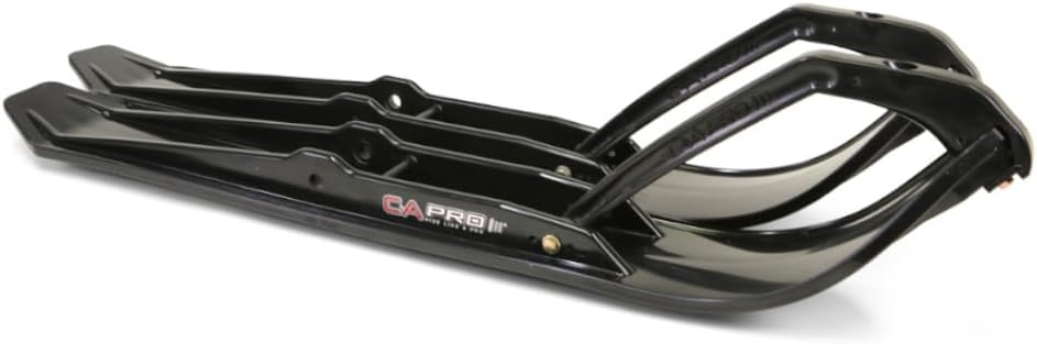 C&A Pro Black XPT Snowmobile Skis w/ 6" Shaper Bars Complete Kit Ski-Doo 2016 & Newer w/T.S. Adjustable Ski