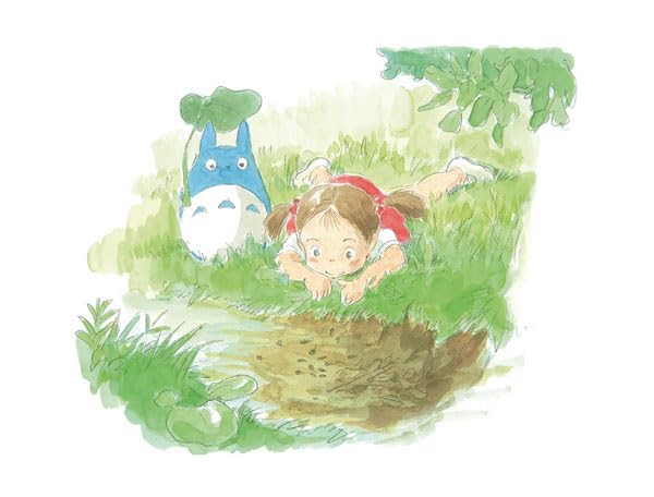Amazon.co.jp: となりのトトロ グリーティングカード 水彩画シリーズ