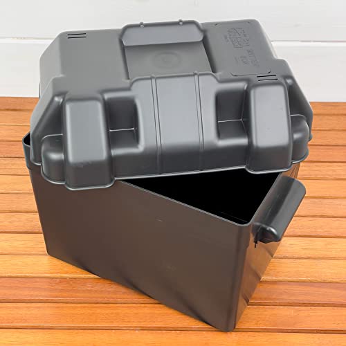 GATE14® Boîte à Batterie Polypropylène Bac de Rangement Outils pour Bateau - 3