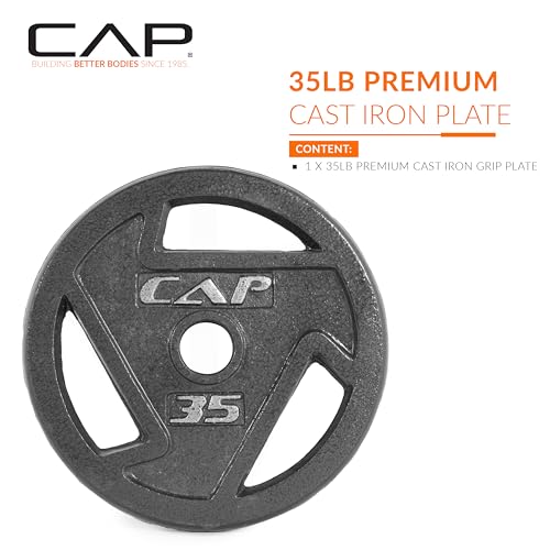 CAP Barbell 2-Inch Olympic Grip Weight Plate | Multiple Options - Image 3
