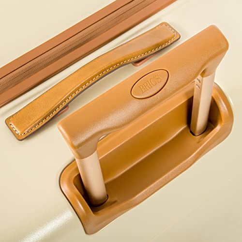 Bric's Bellagio 2.0 Spinner Trunk - 32 Inch - Luxury Bags For Women And Men - Tsa Approved Luggage - Cream #TOP3