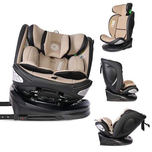 Lorelli Auto Kindersitz Aviator, Mitwachsender Autositz mit Isofix i-Size...