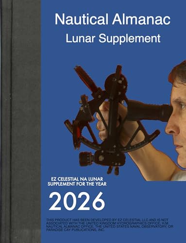 2026 EZ Celestial Nautical Almanac Lunar Supplement