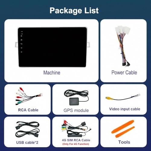 Radio coche 2 DIN con Android Auto para Honda Stepwgn 2009-2015, autoradio 4G+64G 7