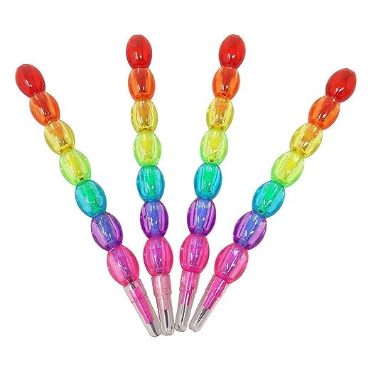 NNS Pearls Moti Design Non-Sharpening Stacking Pencil Educational and Learning Pencil Long Lasting Dark Pencil for Students Kids (Pack of 4) (B0CCL1V876) Amazon Price History, Amazon Price Tracker