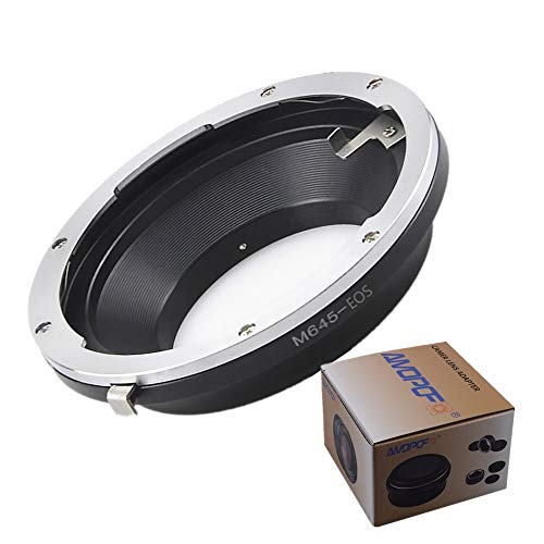 M645 Mount Lens To Ef Compatible With Ef, Ef-S7D,10D,20D,30D,40D,50D,60D Mount Slr Cameras, M645 To Ef Lens Adapter #TOP17
