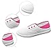 Imagen de Genérico 2026 Zapatos Casuales para Mujer Zapatos de Moda Unisex con Cordones de Lona cómodos Zapatos Planos Transpirables para Todos los días para Hombres y Mujeres