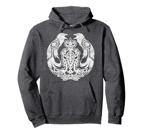 Viking Celtic Huginn & Muninn - Odin's Ravens Viking Pullover