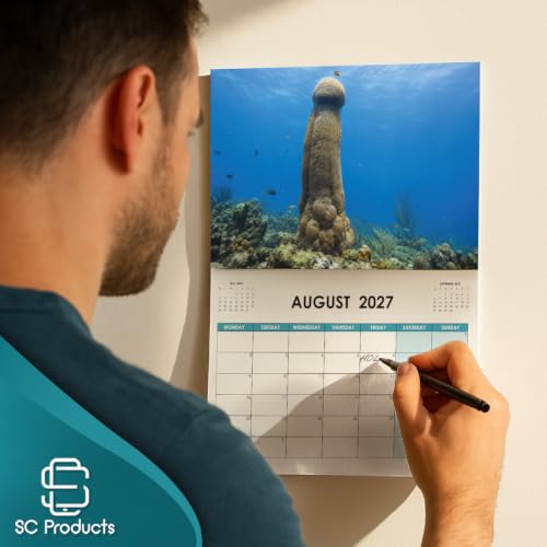 SC Products Calendrier 2027 amusant A4 - Cadeau amusant pour adultes - Cadeau de Noël secret - Calendrier grossier 2027 - Cadeau de Noël secret grossier pour femme et homme - Idée cadeau fantaisie – vue 2