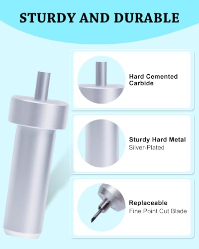 Image of 3PCS 45 Blade&Housing Compatible with Cricut Joy /Joy 2 /Joy Xtra for Craft