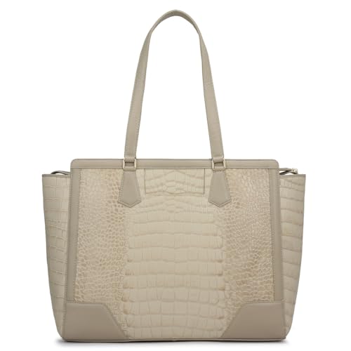 Image of Da Milano Leather Tote Bag Fits Upto 15 inch Laptop