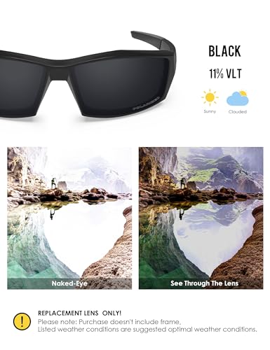 Image of BLAZERBUCK Anti-salt Polarized Replacement Lenses for Oakley Canteen 2006 Sunglass